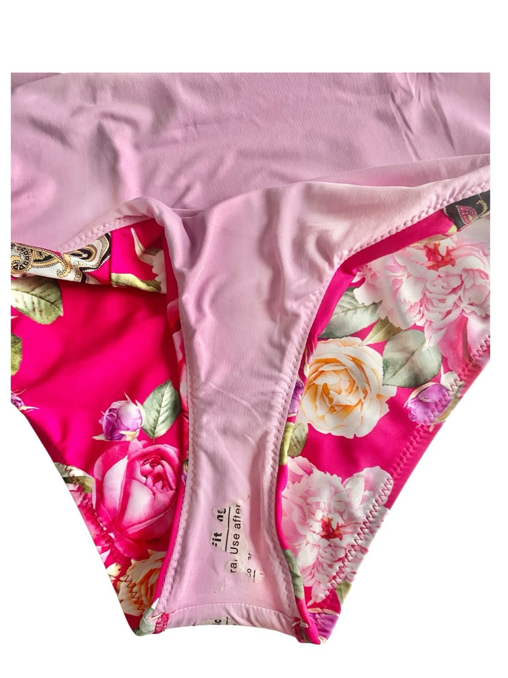 Nanette Lepore "Val" Botanical Floral Print One-Piece Beach Swimsuit Size 6 - Picture 7 of 10